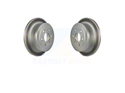 Vented 5-Lug Rotors; Rear Pair (03-04 Dakota w/ Rear Disc Brakes)