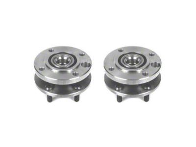 Wheel Bearing and Hub Assembly Set; Front (87-90 4WD Dakota)