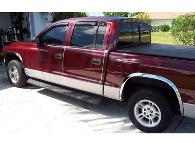 Wheel Well Fender Trim Molding; Stainless Steel (97-04 Dakota)