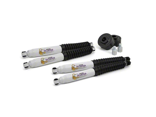 Daystar 2-Inch Front Suspension Lift Kit with Shocks (11-24 2WD F-250 Super Duty)