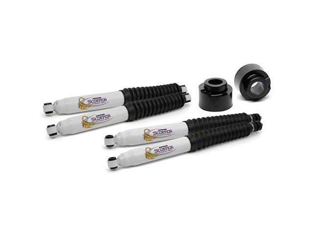 Daystar 2.50-Inch Front Suspension Lift Kit with Shocks (11-24 4WD F-250 Super Duty)