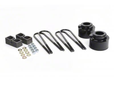 Daystar Suspension Lift Kit; Suspension System; Black; 2.50-Inch Lift; Includes Front Coil Spring Spacers, 2-Inch Rear Lift Blocks; For Vehicles with Dana 60; Requires Extended Front Shocks; Not Included (11-21 4WD F-350 Super Duty)