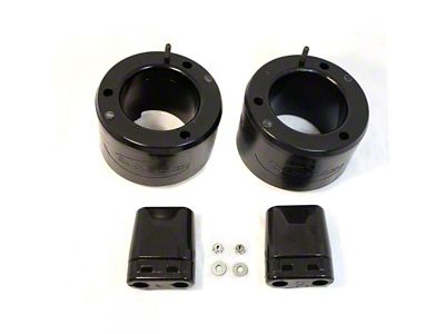 Daystar Suspension Leveling Kit; Coil Spring Spacer; Black; 2-Inch Lift; Front; Pair (13-24 4WD RAM 2500)