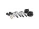 Daystar Suspension Lift Kit; Suspension System; Black; 2-Inch Lift; Includes Front Coil Spring Spacers, Rear Blocks and U-Bolts; Not For Top-Mount Overload Springs (03-13 4WD RAM 2500)