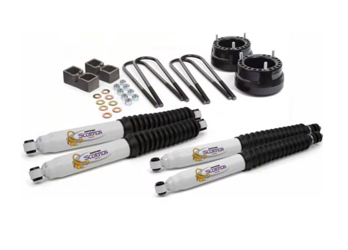 Daystar RAM 2500 Suspension Lift Kit; Suspension Combot; Black; 2-Inch ...