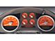 US Speedo Daytona Edition Gauge Face; MPH; Orange (04-08 F-150 FX4; 07-08 F-150 FX2)