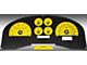 US Speedo Daytona Edition Gauge Face; MPH; Yellow (04-08 F-150 FX4; 07-08 F-150 FX2)