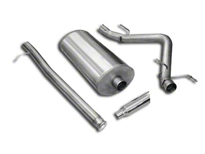 dB Performance by Corsa Sport Single Exhaust System with Polished Tip; Side Exit (07-13 6.2L Silverado 1500)
