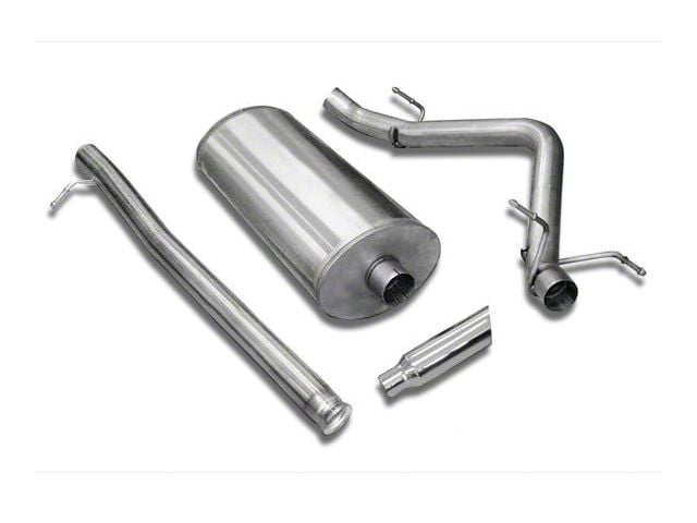 dB Performance by Corsa Sport Single Exhaust System with Polished Tip; Side Exit (07-13 5.3L Silverado 1500)