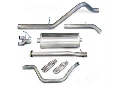 dB Performance by Corsa Sport Dual Exhaust System with Polished Tips; Rear Exit (07-13 5.3L Silverado 1500)