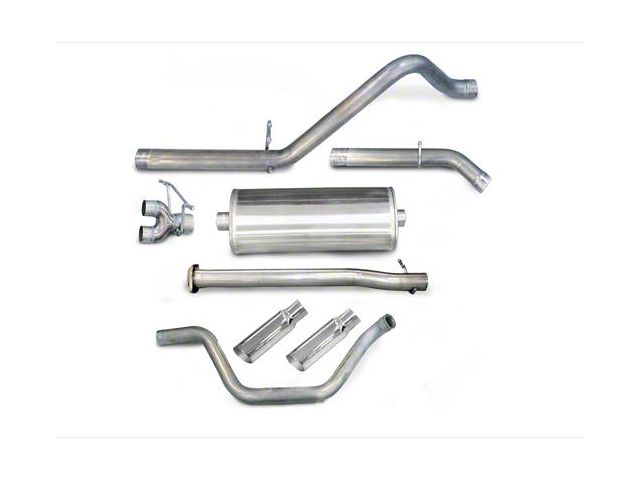 dB Performance by Corsa Sport Dual Exhaust System with Polished Tips; Rear Exit (07-09 6.0L Silverado 1500, Excluding Hybrid)