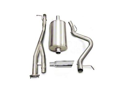 dB Performance by Corsa Sport Single Exhaust System with Polished Tip; Side Exit (03-06 6.0L Silverado 1500 SS)