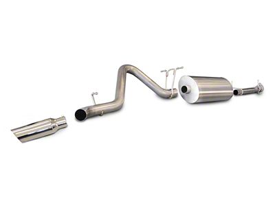 dB Performance by Corsa Sport Single Exhaust System with Polished Tip; Side Exit (11-14 6.0L Sierra 2500 HD)