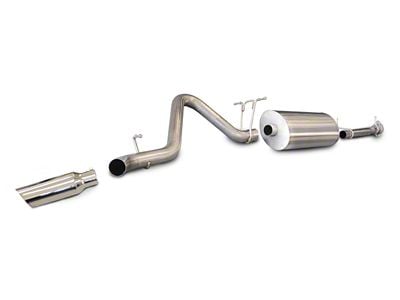 dB Performance by Corsa Sport Single Exhaust System with Polished Tip; Side Exit (11-14 6.0L Silverado 2500 HD)