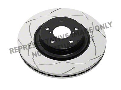 DBA Street Series T2 Slotted 6-Lug Rotor; Rear (18-20 F-150 w/ Electric Parking Brake; 19-20 F-150 Raptor)