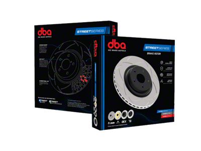 DBA Street Series T2 Slotted Rotor; Front (09-24 RAM 2500)