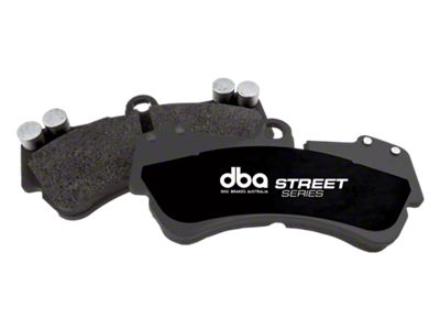 DBA Street Series Ceramic Brake Pads; Rear Pair (07-10 Sierra 2500 HD)