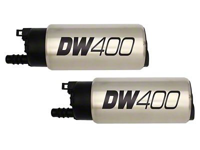 DeatschWerks DW400 In-Tank Fuel Pump with Install Kit; 415 LPH (99-03 F-150 Lightning; 02-03 F-150 Harley Davidson)