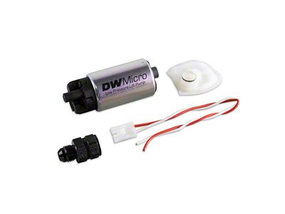 DeatschWerks DWMicro Low Pressure Lift Fuel Pump; -6AN; 210 LPH (Universal; Some Adaptation May Be Required)
