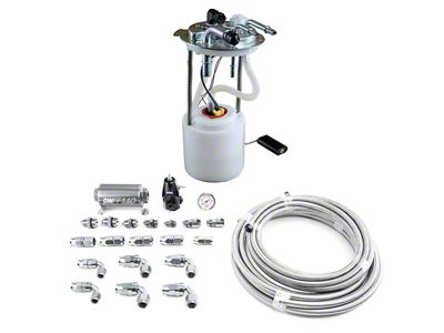 DeatschWerks DW400 Fuel Pump Module with PTFE Return Kit; 415 LPH (07-19 Yukon)