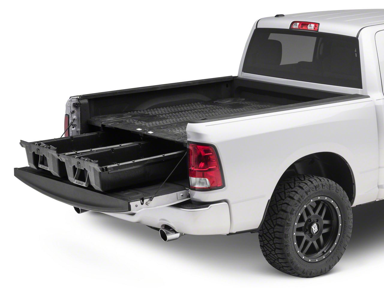 DECKED RAM 1500 Truck Bed Storage System R105989 09 18 RAM 1500 w 5.7 Foot 6.4 Foot Box w o RAM Box