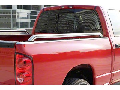 Side Bed Rails; Stainless Steel (11-16 F-350 Super Duty w/ 8-Foot Bed)