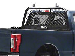 Ultra Mesh Front Cab Rack; Gloss Black (17-25 F-350 Super Duty)