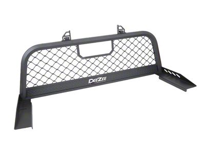 Ultra Mesh Front Cab Rack; Textured Black (17-25 F-350 Super Duty)