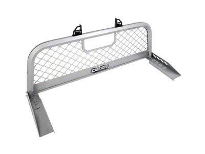 Ultra Mesh Front Cab Rack; Silver (09-24 RAM 1500 w/o RAM Box)