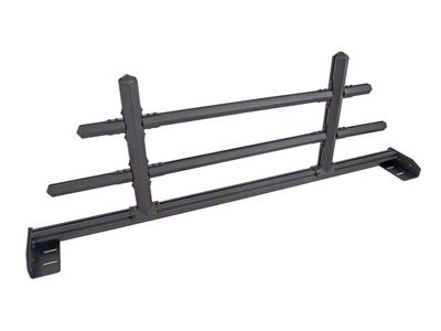 Hex Front Cab Rack; Textured Black (10-24 RAM 2500 w/o RAM Box)