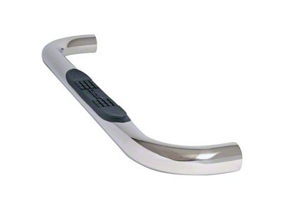 3-Inch Round Stainless Steel Nerf Side Step Bars (99-18 Sierra 1500 Regular Cab)