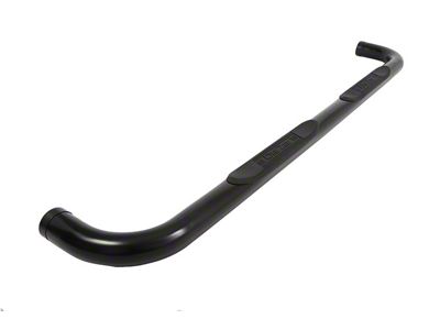 3-Inch Round UltraBlack Nerf Side Step Bars (99-18 Silverado 1500 Extended/Double Cab)