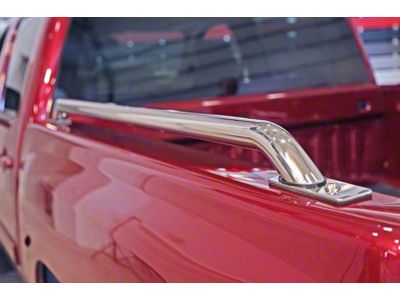 Side Bed Rails; Stainless Steel (99-06 Silverado 1500 w/ 6.50-Foot Standard Box)