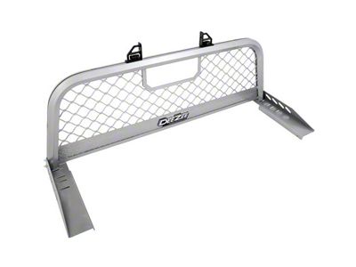 Ultra Mesh Front Cab Rack; Silver (99-25 Silverado 1500 Fleetside)