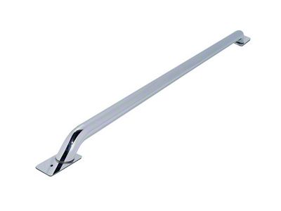 Side Bed Rails; Stainless Steel (17-25 F-250 Super Duty w/ 8-Foot Bed)