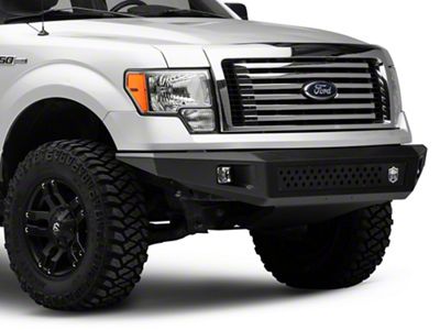 Deegan 38 Front Bumper with Skid Plate and LED Fog Lights (09-14 F-150, Excluding Raptor)