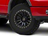 Deegan 38 by Mammoth Ghost Rider Flow Formed Satin Black 6-Lug Wheel; 17x9; -6mm Offset (04-08 F-150)