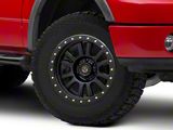 Deegan 38 by Mammoth Ghost Rider Flow Formed Satin Black 6-Lug Wheel; 18x9; -6mm Offset (04-08 F-150)
