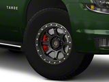 Deegan 38 by Mammoth Phantom 38 Flow Formed Satin Black 6-Lug Wheel; 17x9; -6mm Offset (15-20 Tahoe)