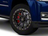 Deegan 38 by Mammoth Phantom 38 Flow Formed Satin Black 6-Lug Wheel; 20x9; -6mm Offset (15-20 Yukon)