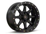 Deegan 38 by Mammoth Phantom 38 Flow Formed Satin Black 6-Lug Wheel; 20x9; -6mm Offset (99-06 Sierra 1500)