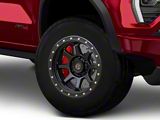 Deegan 38 by Mammoth Phantom 38 Flow Formed Satin Black 6-Lug Wheel; 17x9; -6mm Offset (23-26 Canyon)