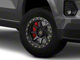Deegan 38 by Mammoth Phantom 38 Flow Formed Satin Black 6-Lug Wheel; 17x9; -6mm Offset (23-26 Colorado)