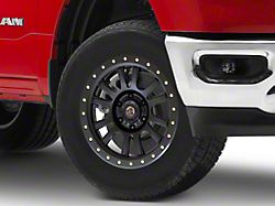 Deegan 38 by Mammoth Ghost Rider Flow Formed Satin Black Wheel; 18x9; -6mm Offset (19-26 RAM 1500)