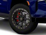 Deegan 38 by Mammoth Phantom 38 Flow Formed Satin Black 6-Lug Wheel; 20x9; -6mm Offset (21-26 Tahoe)