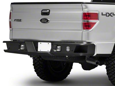 Deegan 38 Rear Bumper with LED Fog Lights (09-14 F-150)