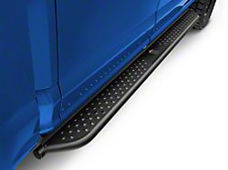 Deegan 38 Tubular Side Step Bars; Black (15-23 F-150 SuperCrew)