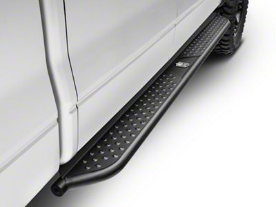 Deegan 38 by Mammoth Tubular Side Step Bars; Black (09-14 F-150 SuperCrew)