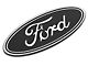 Defenderworx Ford Oval Grille Emblem; Black (15-20 F-150, Excluding Raptor)