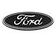 Defenderworx Ford Oval Grille Emblem; Black (15-20 F-150, Excluding Raptor)